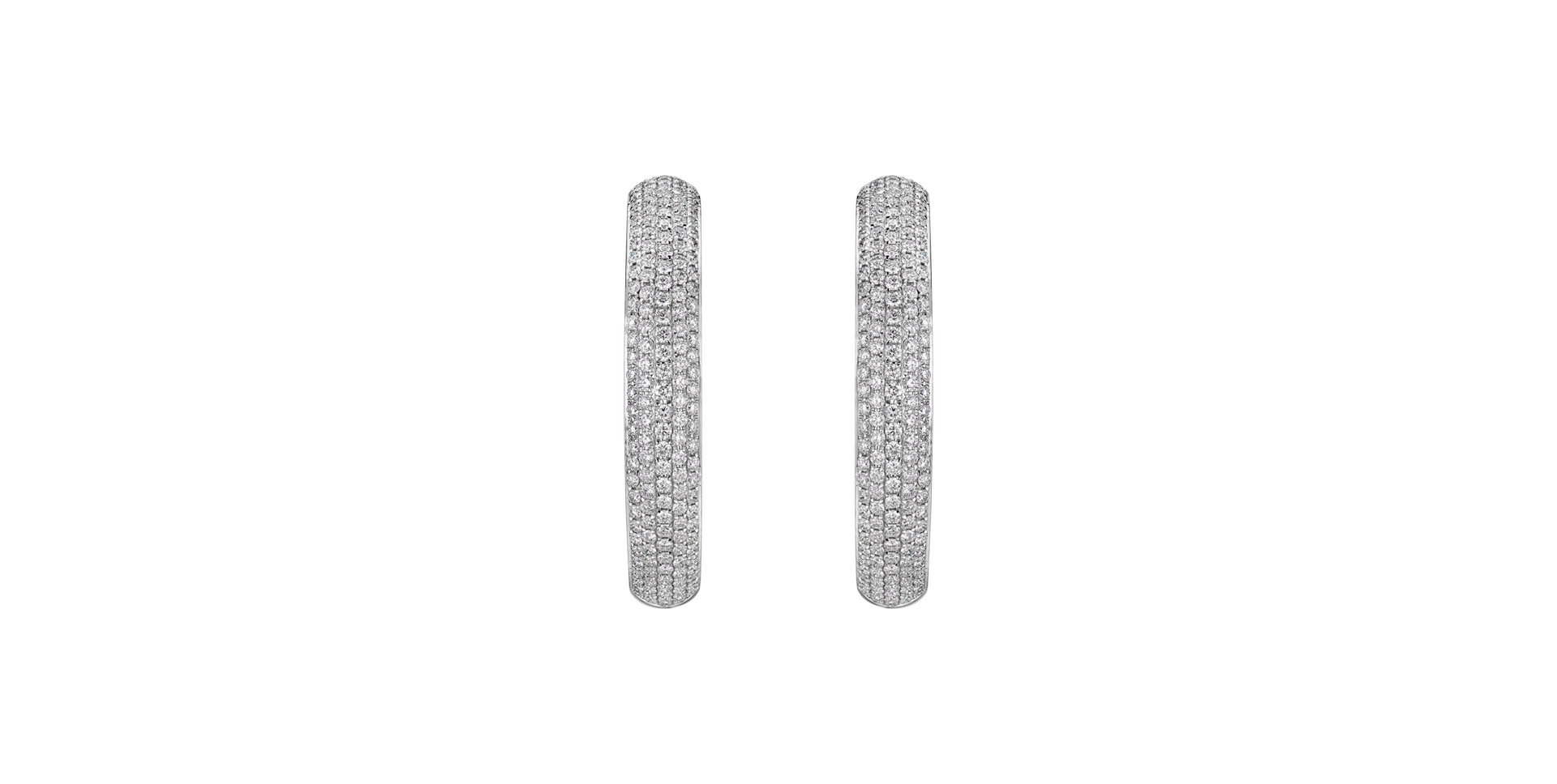 Diamond earrings Solid Luxury