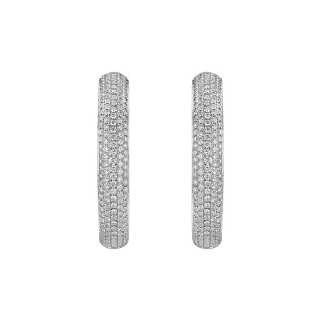 Diamond earrings Solid Luxury