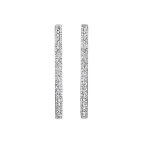 Diamond earrings Royal Circles