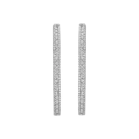 Diamond earrings Royal Circles