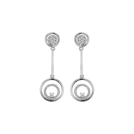 Diamond earrings Fleta