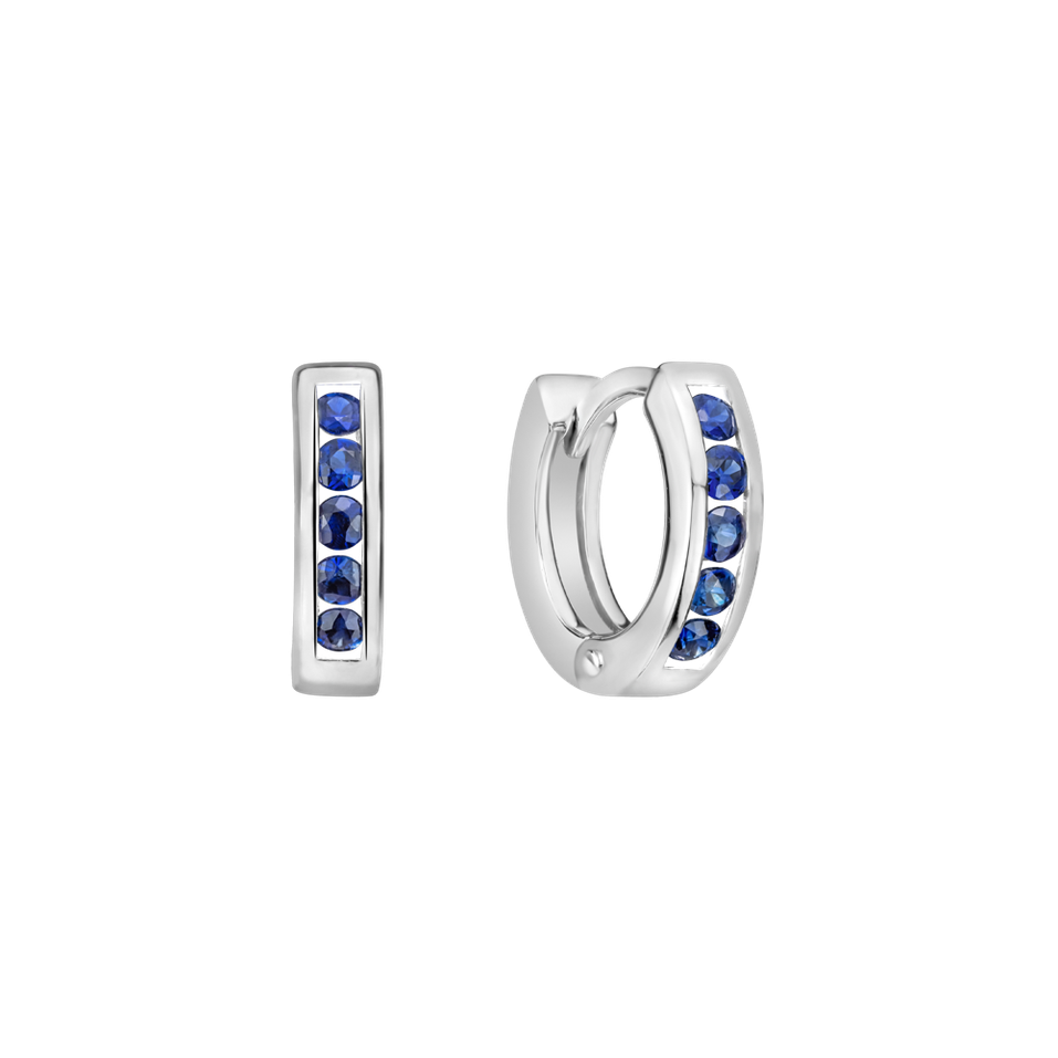 Children's earrings with Sapphires Little Reason