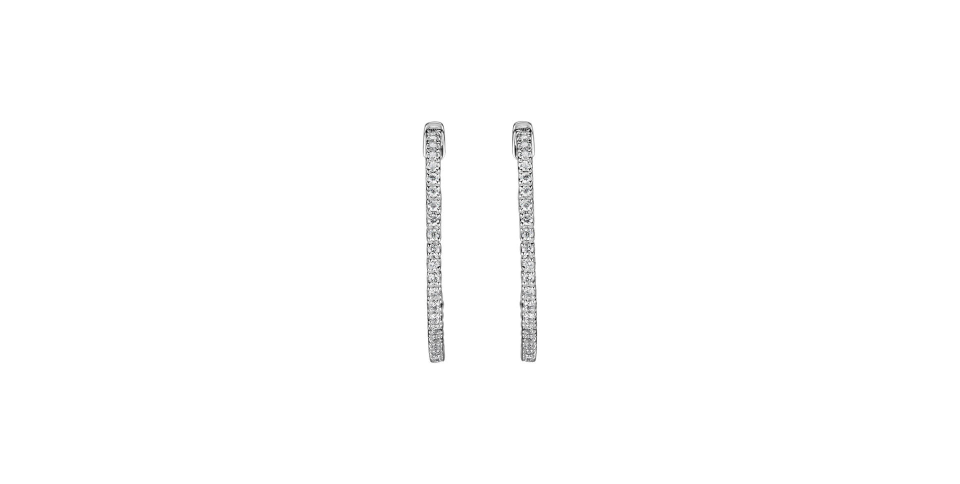 Diamond earrings Tenderness Circle