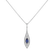Diamond pendant with Sapphire Blue Destiny2