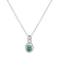 Diamond pendant with Emerald Jealousy2