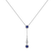 Diamond pendant with Sapphire Naiad2
