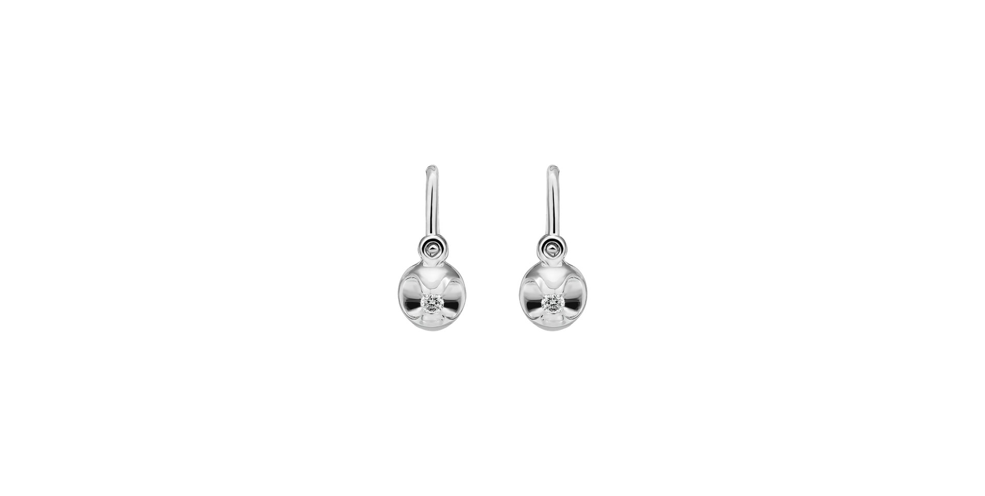 Children's diamond earrings Beauty