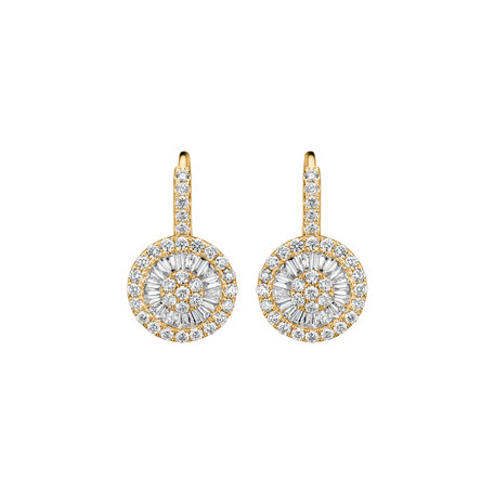 Diamond earrings Sunlight