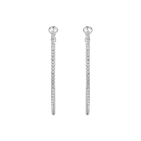 Diamond earrings Glossy Rain