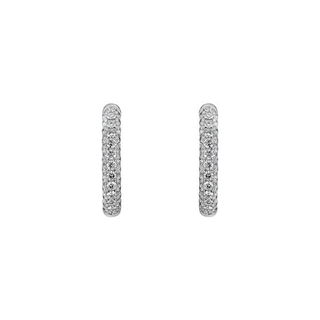 Diamond earrings Semirammis