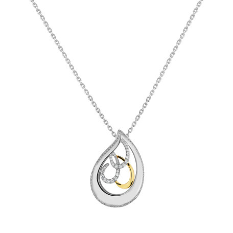 Diamond pendant Noble Nocturne