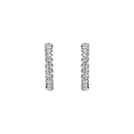 Diamond earrings Fiorella