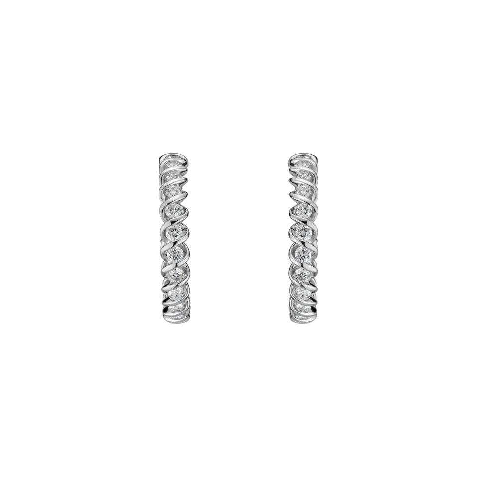Diamond earrings Fiorella