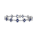 Diamond bracelet with Sapphire Sparkling Sky2