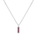 Diamond pendant with Ruby Gia2