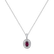 Diamond pendant with Ruby Dynathis2
