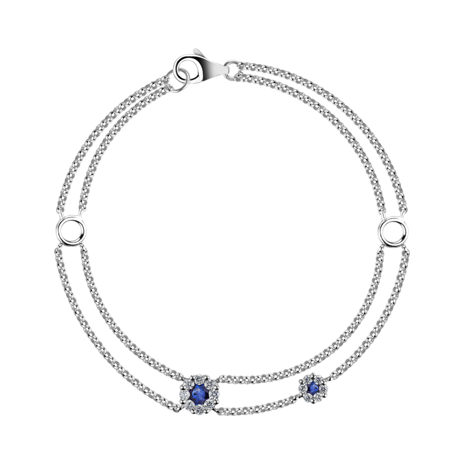 Diamond bracelet with Sapphire Magic Mirror