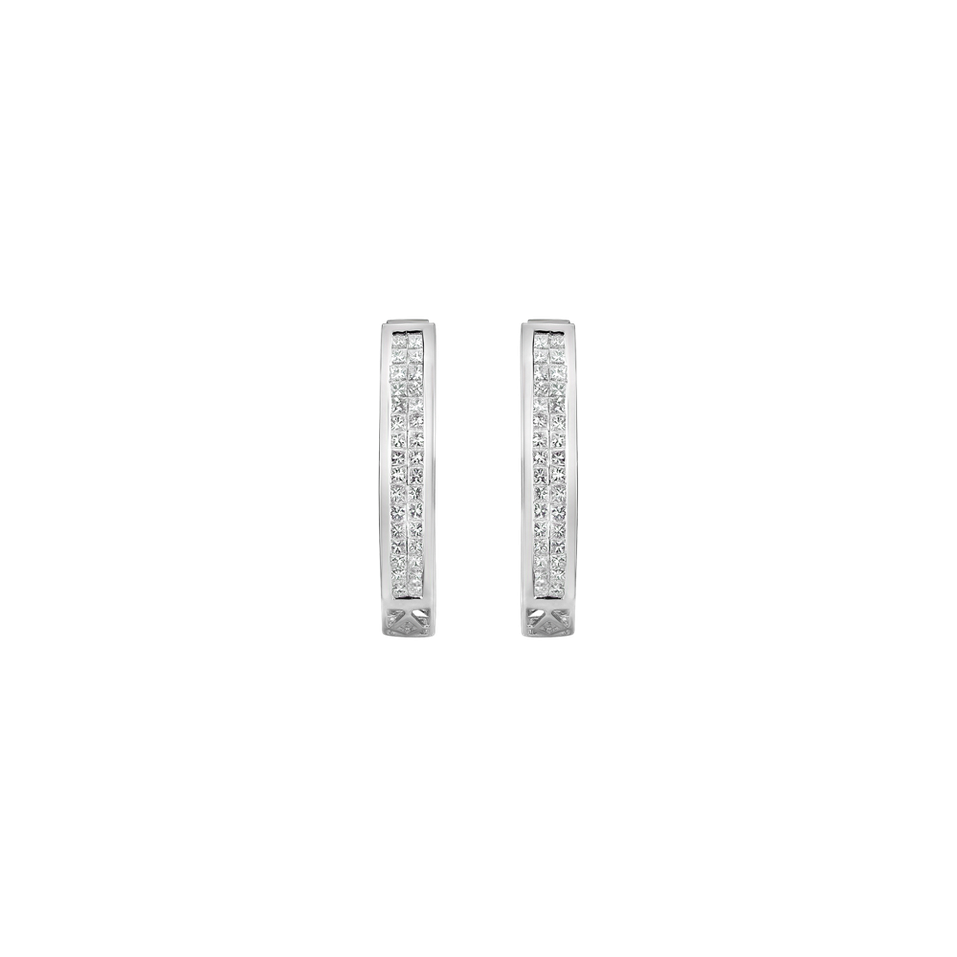 Diamond earrings Minimalist Luxury