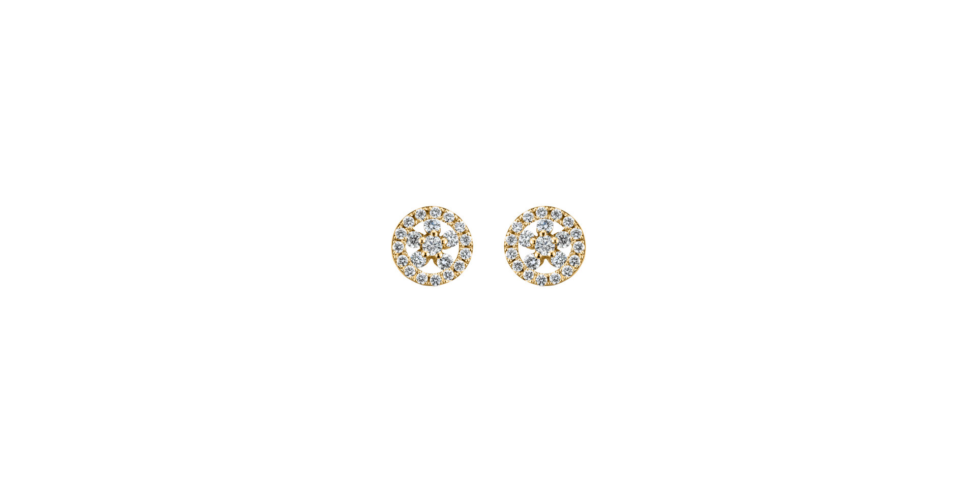 Diamond earrings Bright Sun