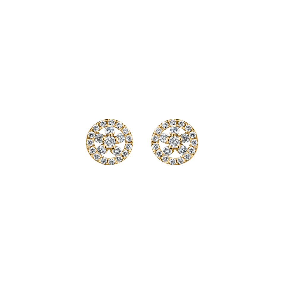Diamond earrings Bright Sun
