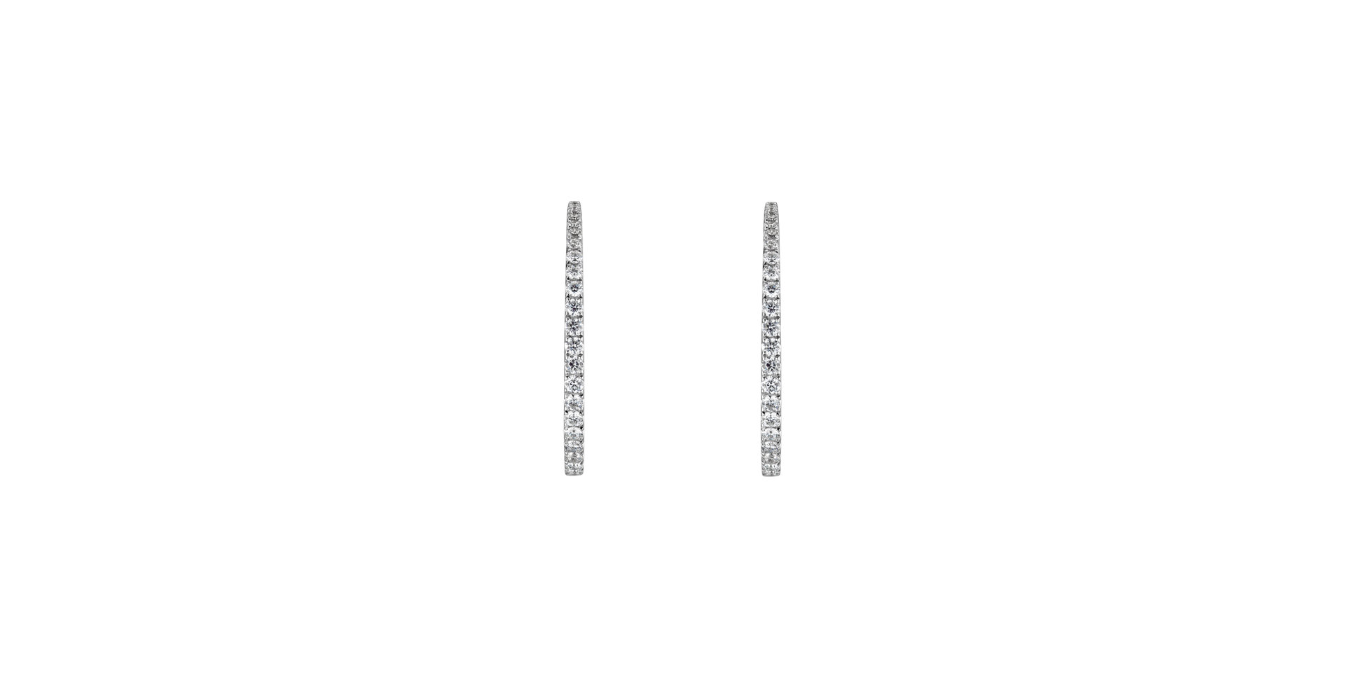 Diamond earrings Lunar Lament