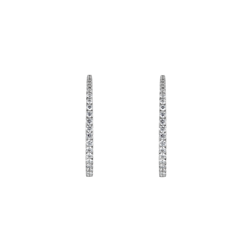 Diamond earrings Lunar Lament