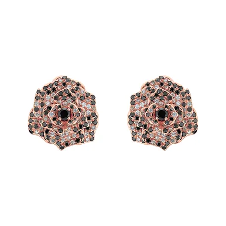 Diamond earrings Witching Rose