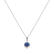 Diamond necklace with Sapphire Hell Bell1