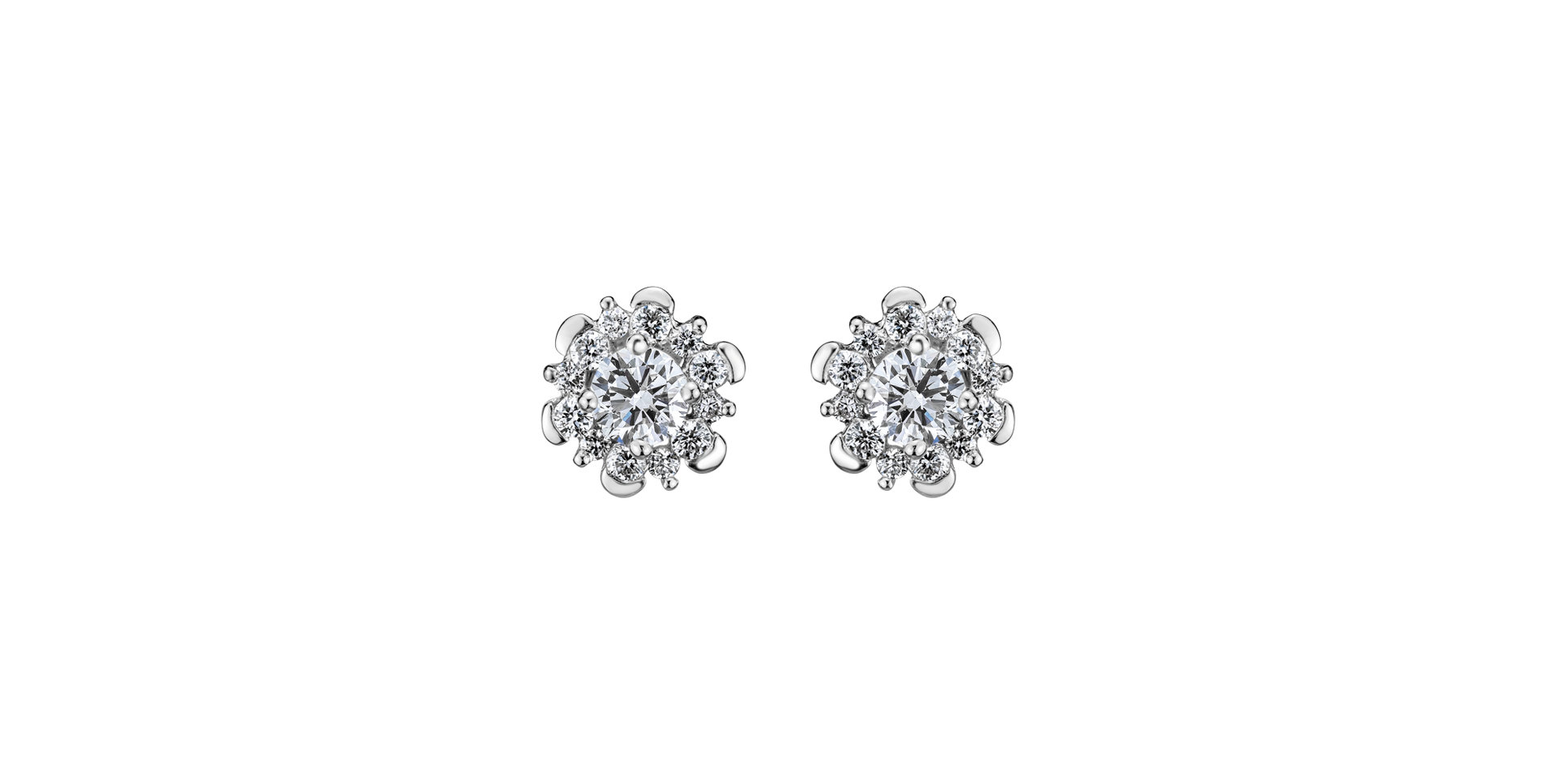 Diamond earrings Crystal Breeze