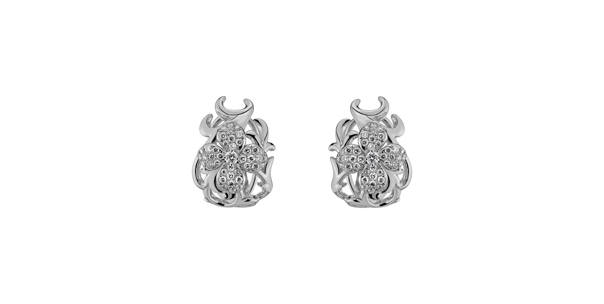 Diamond earrings Escimo
