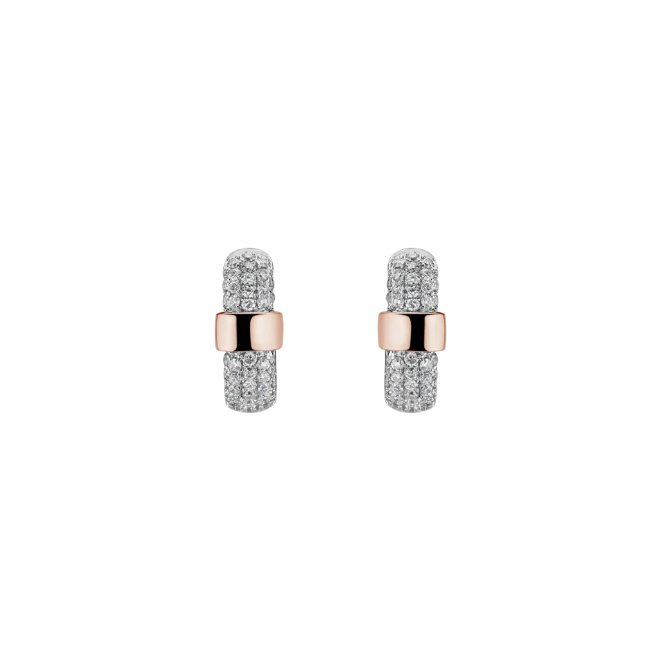 Diamond earrings Chrétien