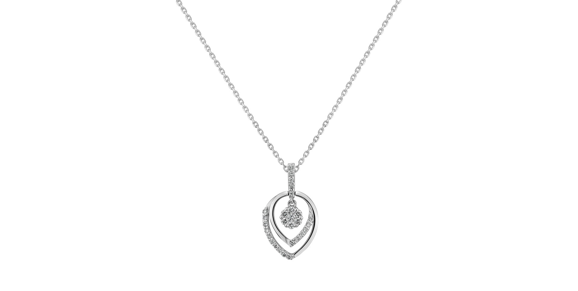 Diamond pendant Shining Symphony