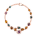 Diamond bracelet with Gems Rainbow Charm2