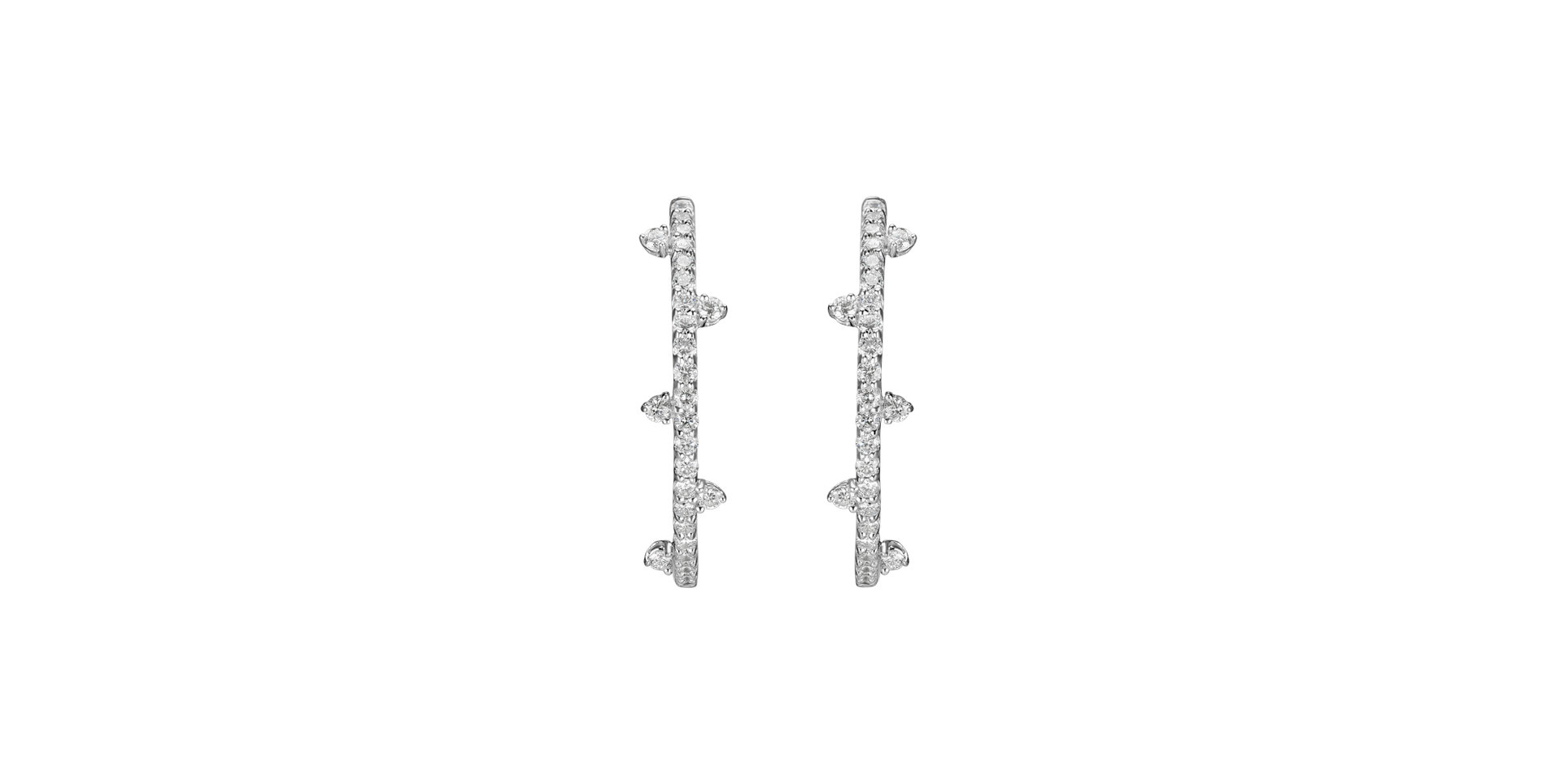 Diamond earrings Diamond Thorns