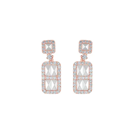 Diamond earrings Geometry Desire