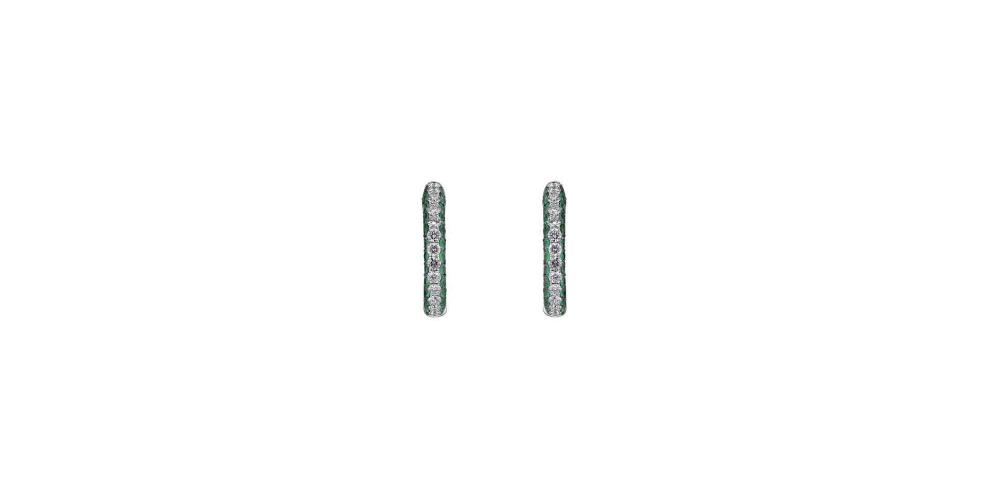 Diamond earrings and Emerald Chivalry