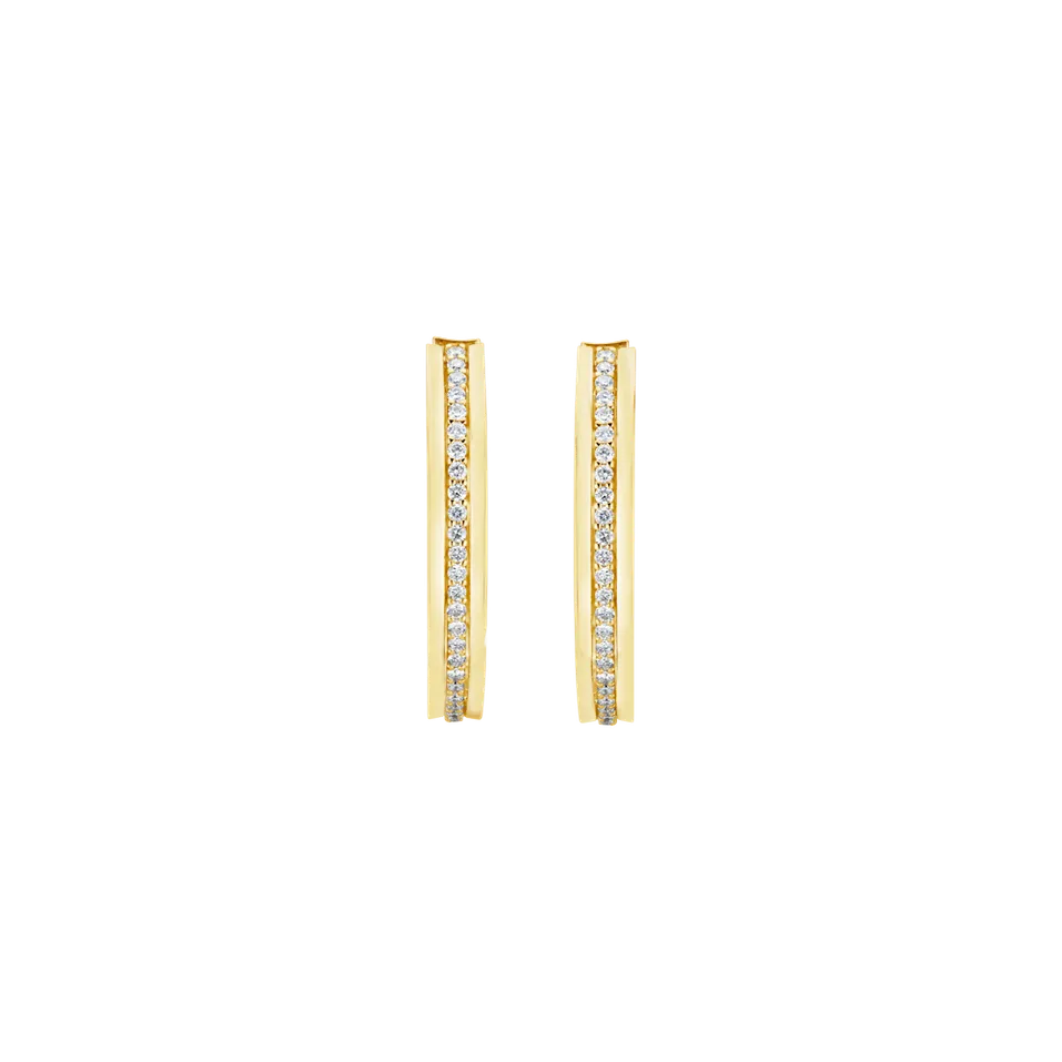 Diamond earrings Velvet Sunrise