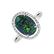 Diamond ring with Opal Firelight Reverie2