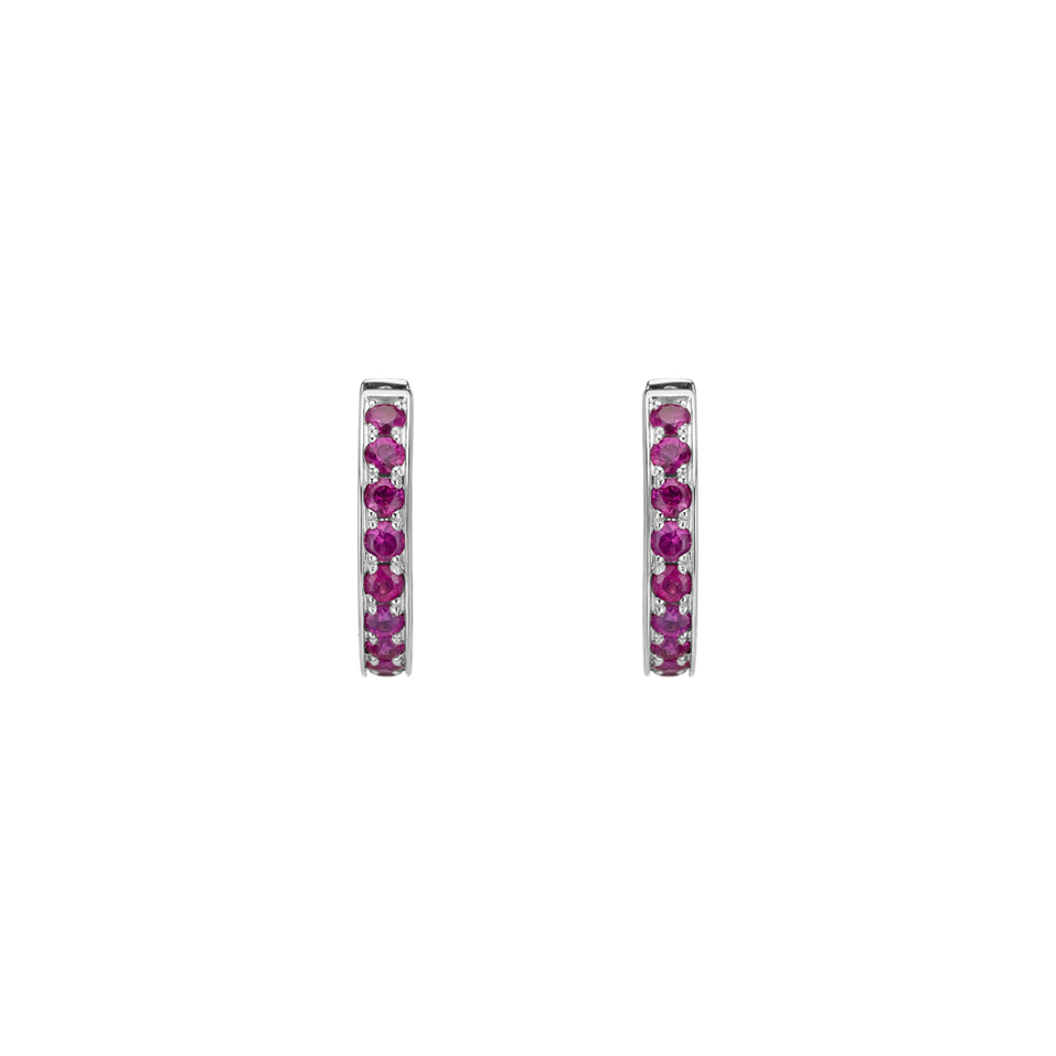 Earrings with Ruby Everly