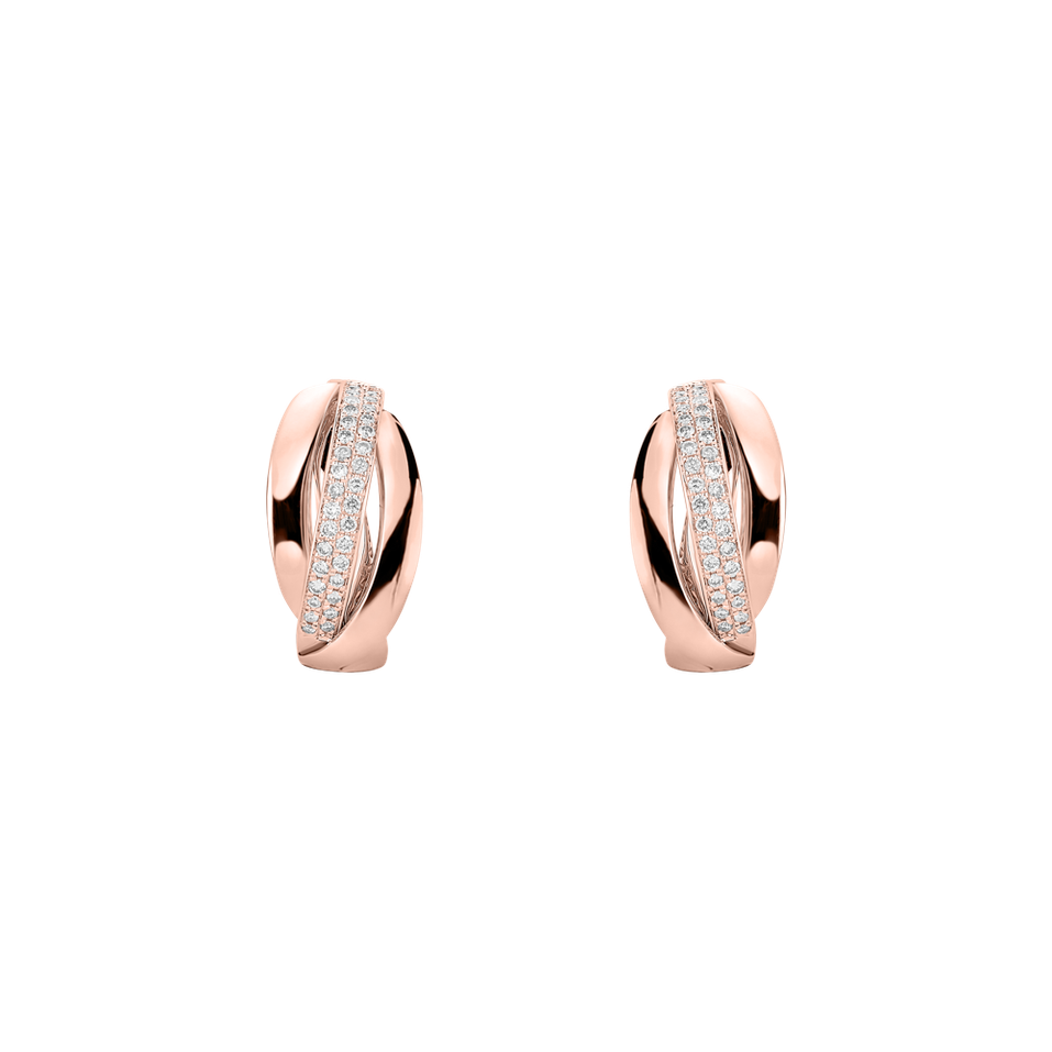 Diamond earrings Charming Ray