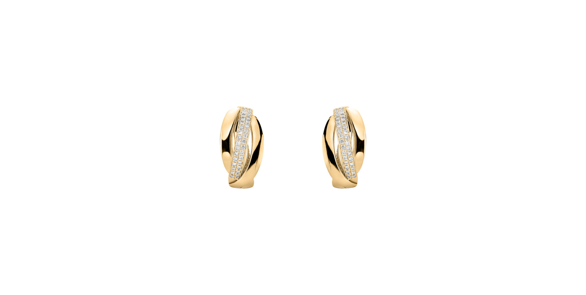 Diamond earrings Charming Ray