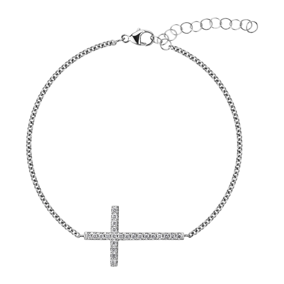 Diamond bracelet Angel Message