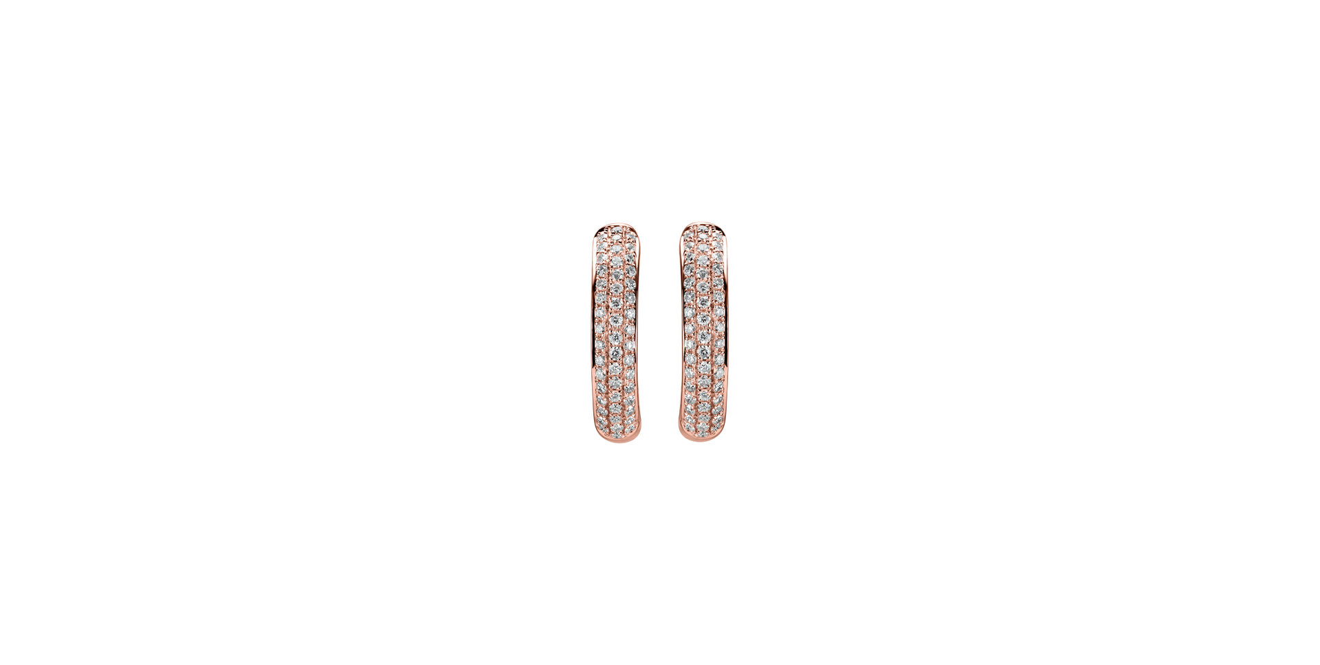 Diamond earrings Eternity Melody