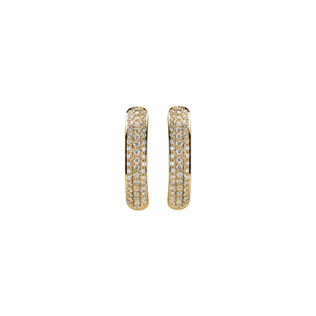 Diamond earrings Eternity Melody