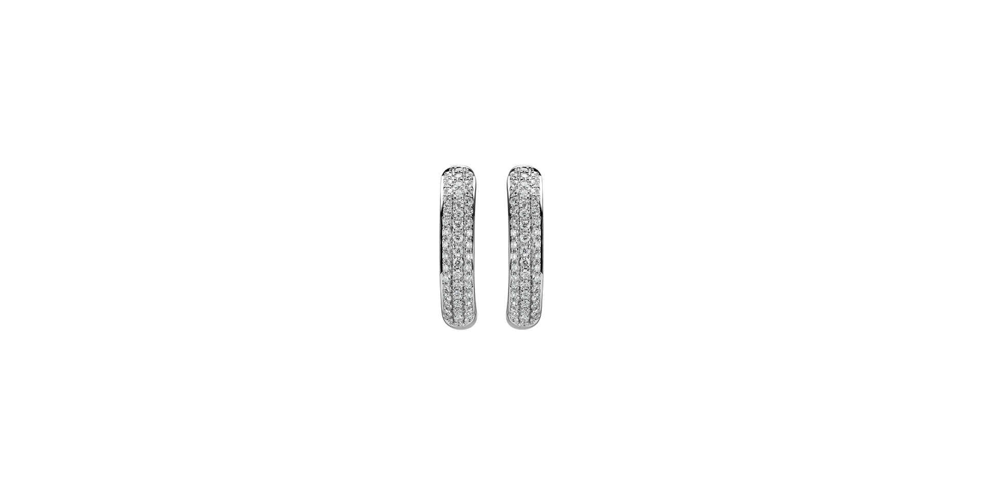 Diamond earrings Eternity Melody