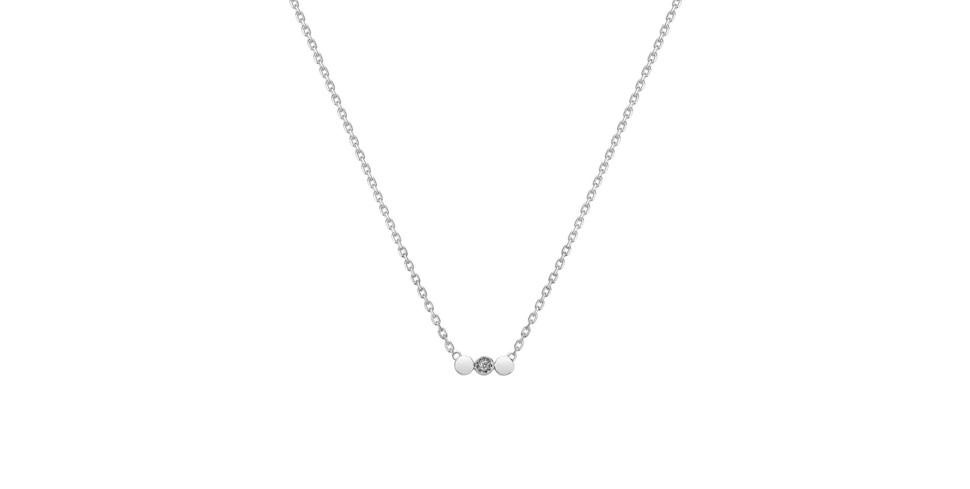 Diamond necklace Glossy Dots
