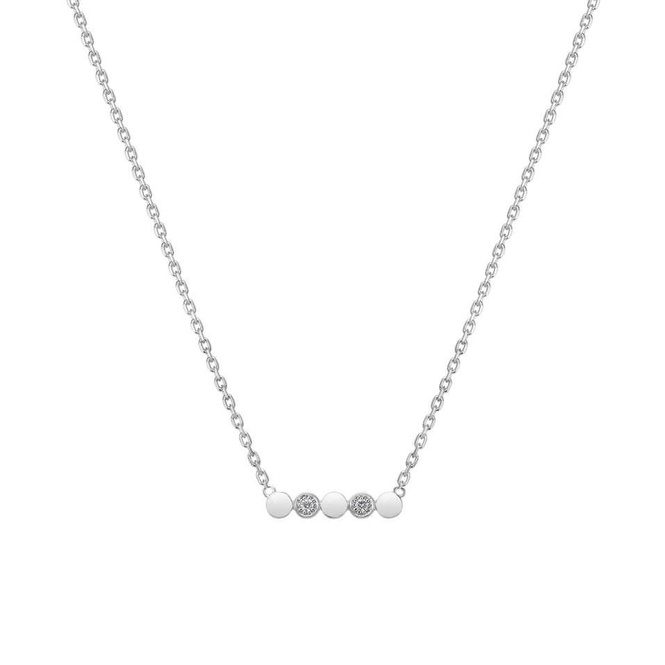 Diamond necklace Glossy Dots