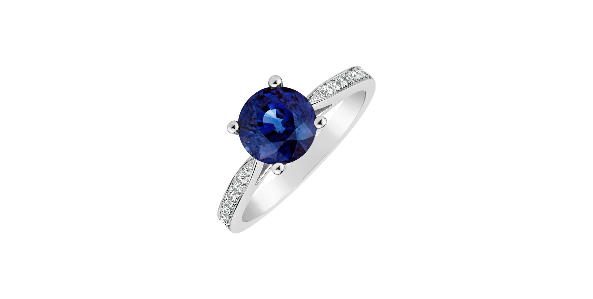 Diamond ring with Sapphire Sin Secret