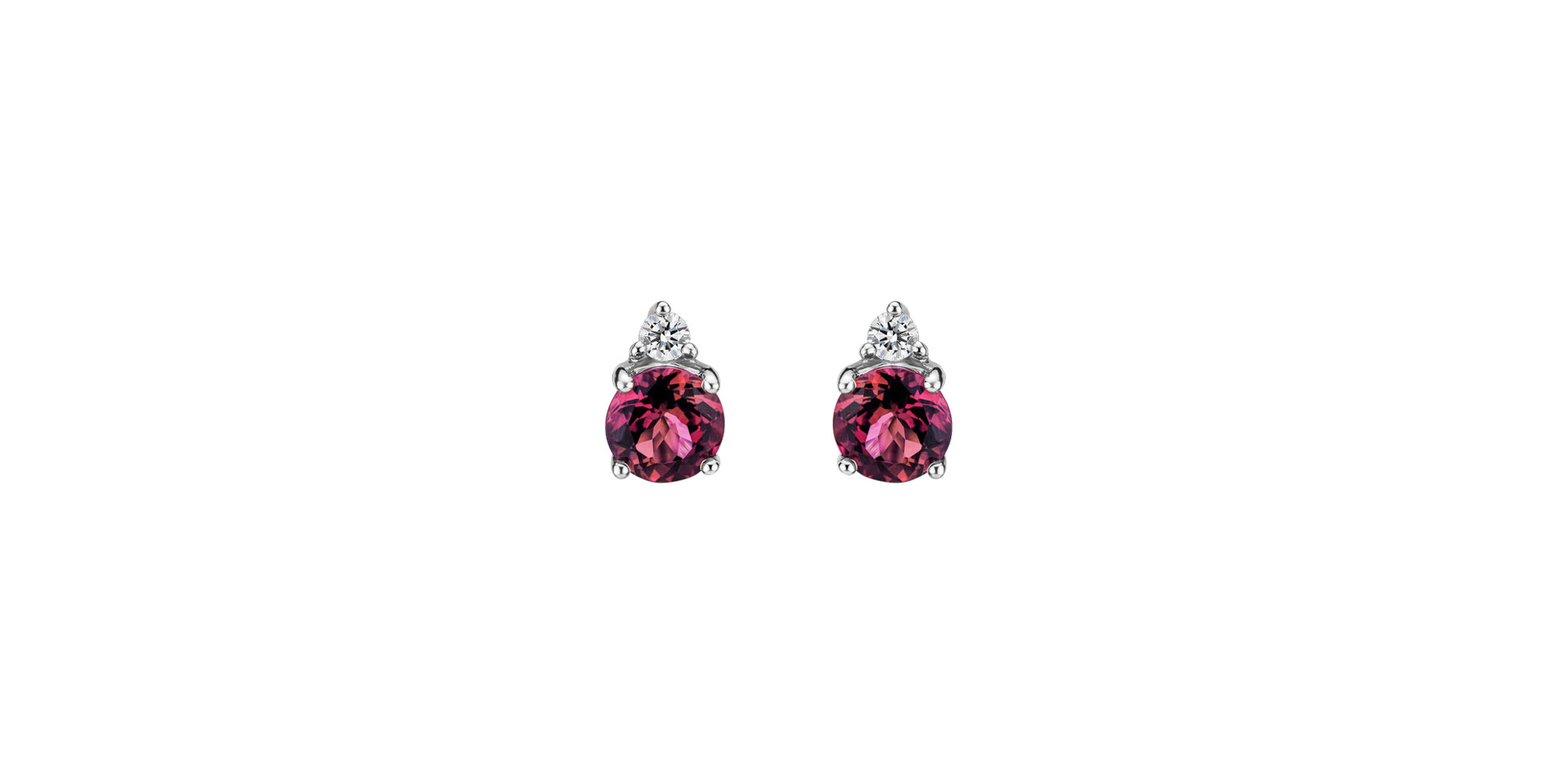 Diamond earrings with Tourmaline Dream Sin