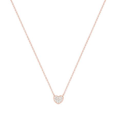 Diamond necklace Fairytale Message